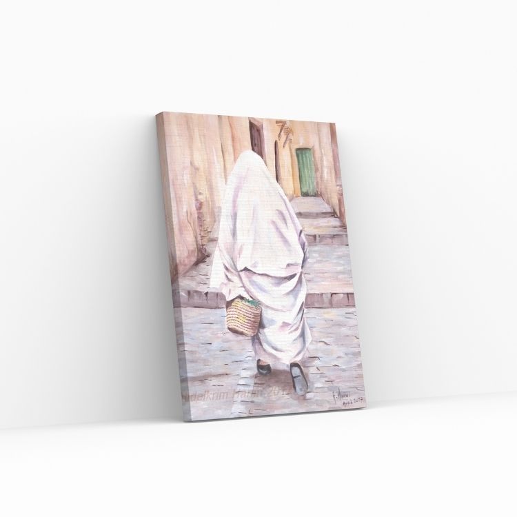 L'Errance Silencieuse (ou La Dame au Haïk)