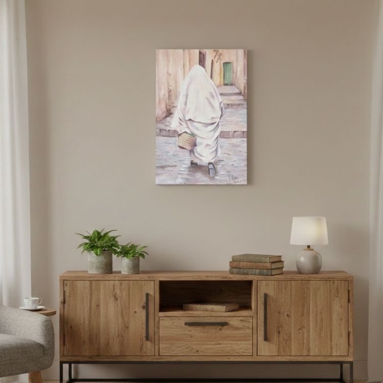 L'Errance Silencieuse (ou La Dame au Haïk)